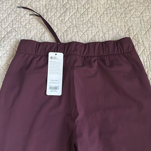 CRZ YOGA 4-Way Stretch Full Length Casual- Sweat pants / Trousers, Small, NWT - Picture 6 of 9